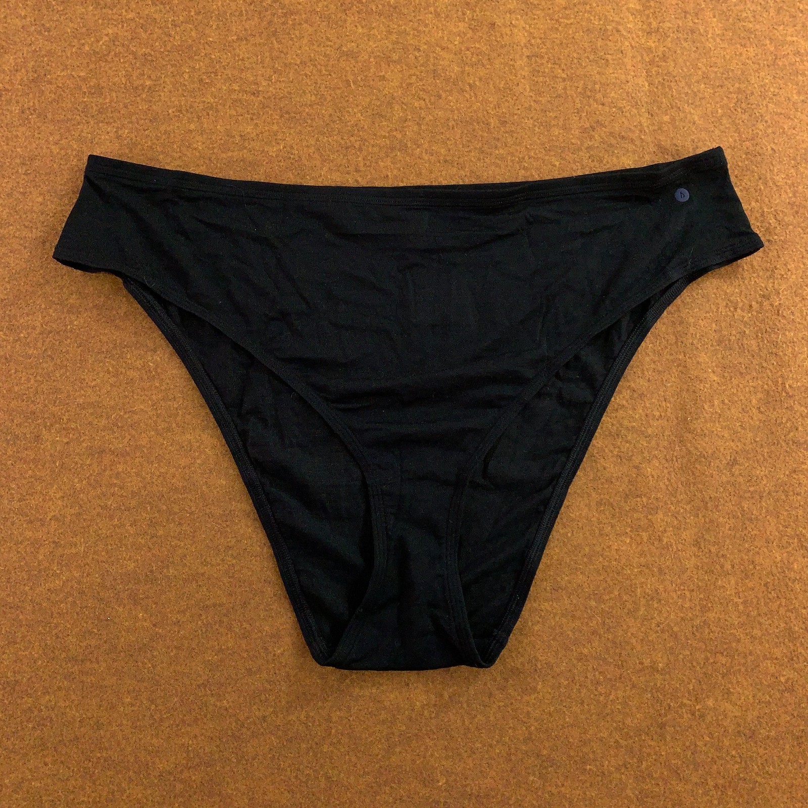 Allbirds Womens Size XXL Black Deep Red Trino Bikini Brief Panty 2 Pieces New