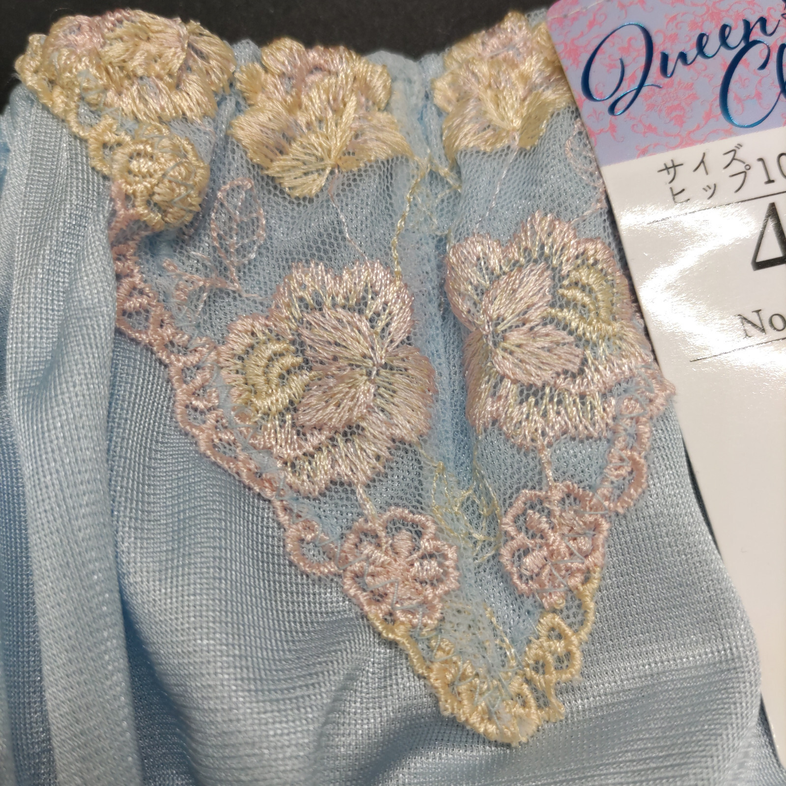 US SIZE XL SHINY NYLON TRICOT PANTIES from Japan