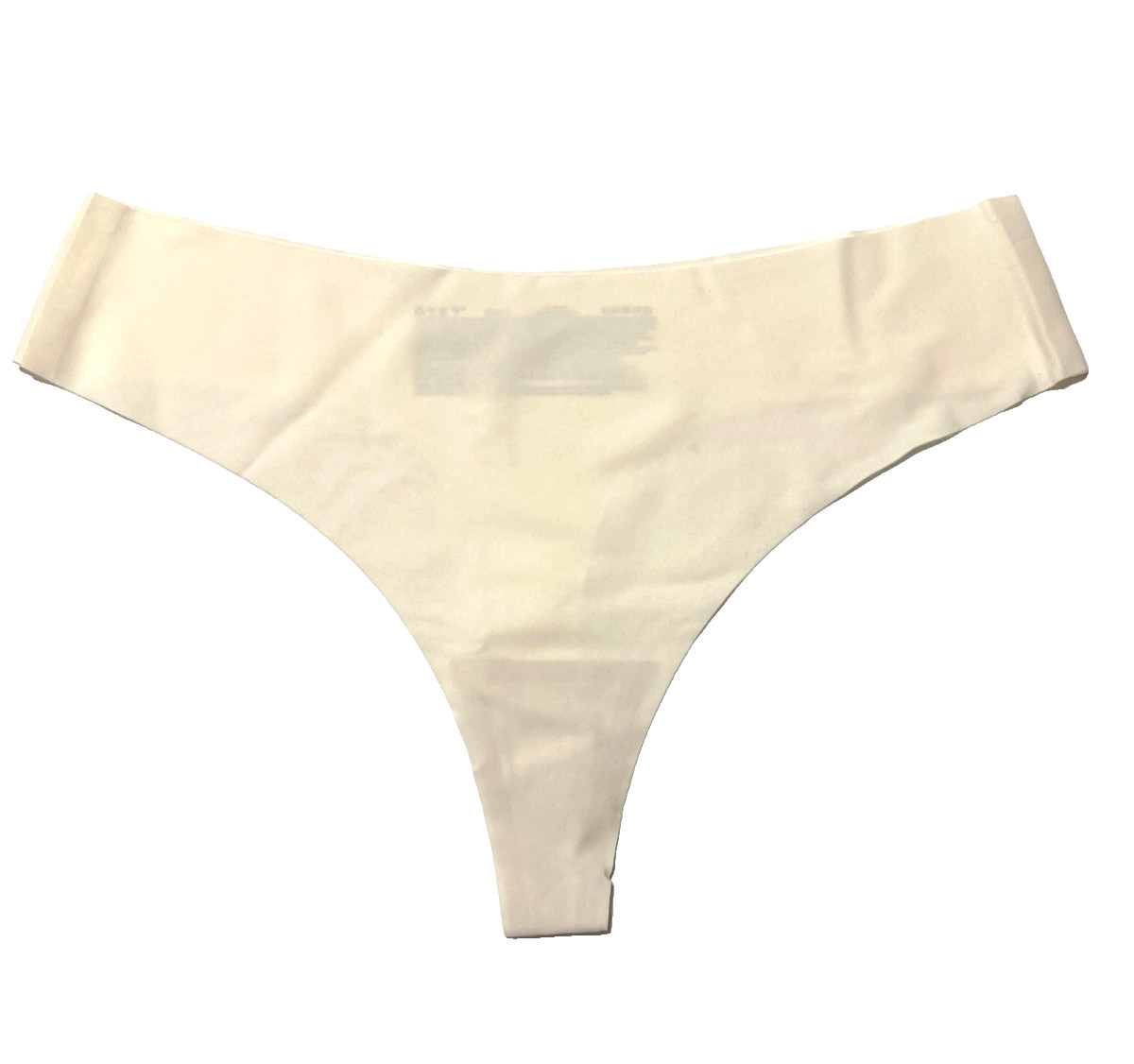 NEW-Thong style panties -Size Large Pack of 3 no tags nylon blend low rise soft