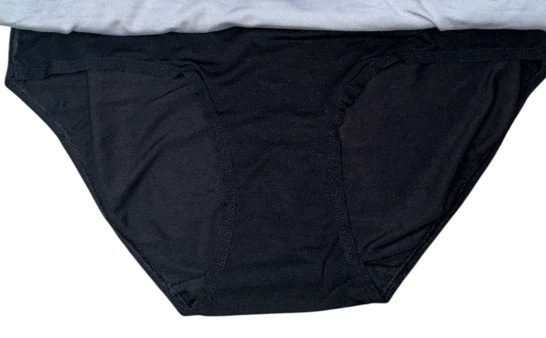 HANES Originals 3-Pair Super Soft Hipster Underwear Panties Viscose Blend Sz 6 M