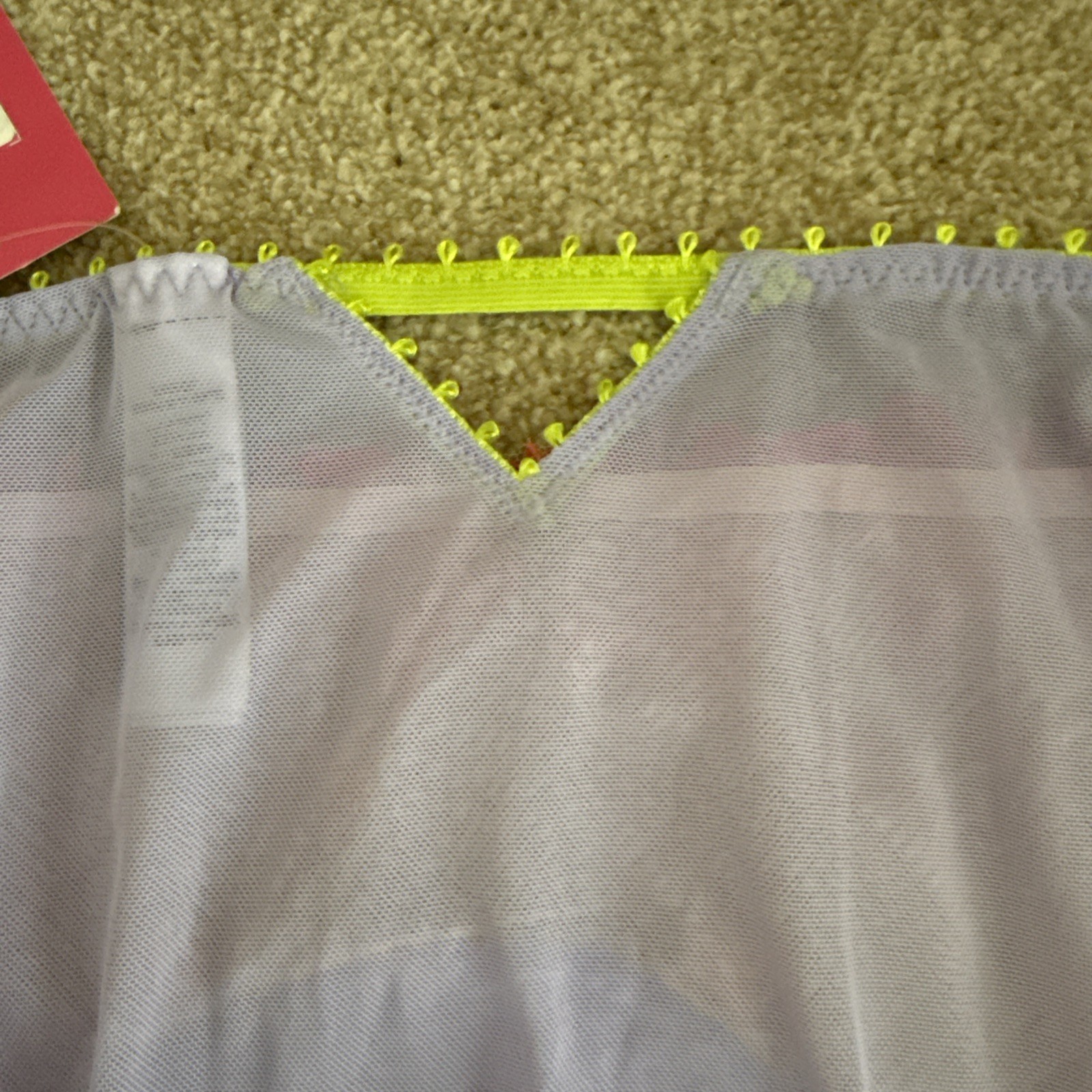 M&S Size 20 Boutique Aurelia Butterfly Mesh Satin Bikini Knickers Pink Mix