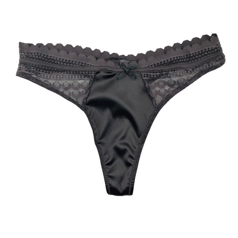 1/5 Pack Lot Women’s Sexy Satin G-string Thongs Panties Fashion Underwear,S-XL