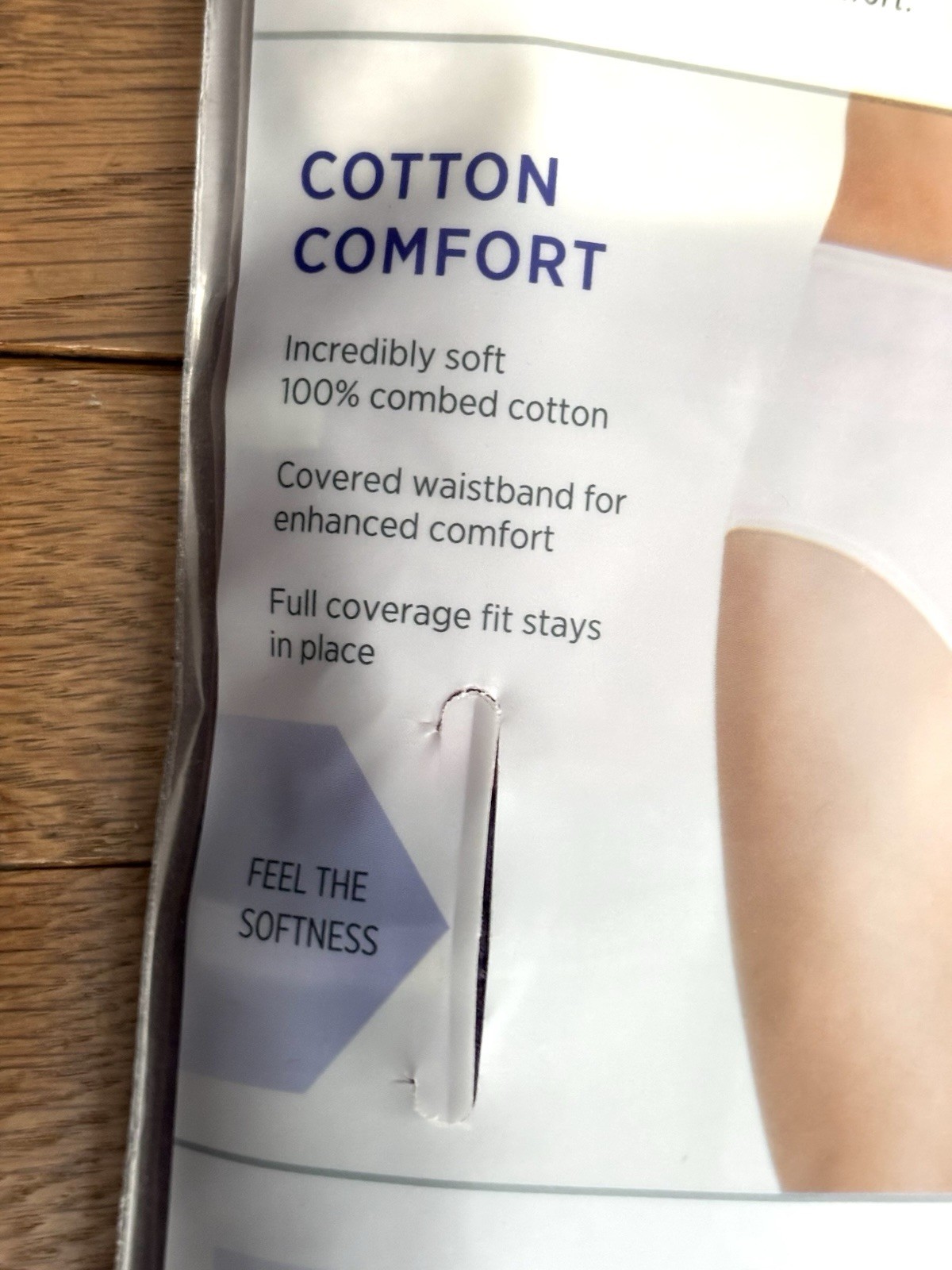 Women’s Size Medium or 6 Jockey Elance 3-Pack Comfort Brief Panty 100% Cotton