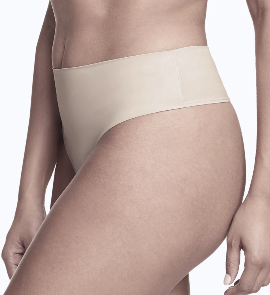 WARNERS Smooth It Over Butterscotch High Waist Thong Panty Womens S M L 2XL