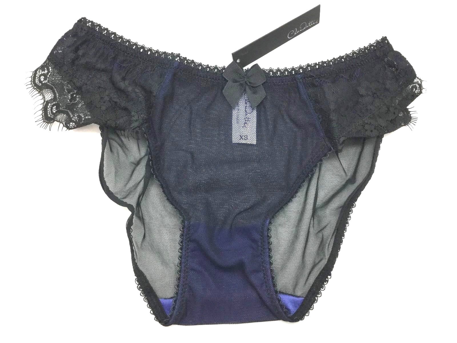 Claudette En Dentelle Intense Bikini Panties Briefs Panty Lingerie Neon Violet