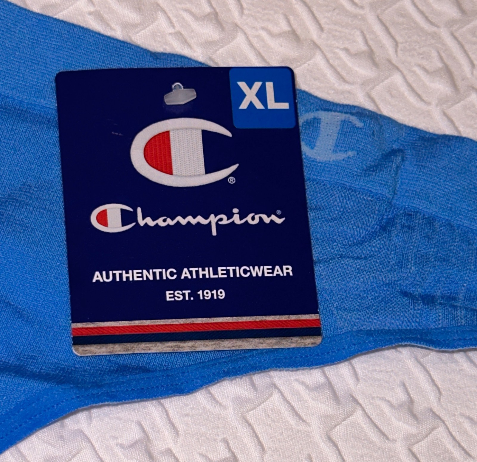CHAMPION Sustainable Seamless Blue Jay Thong Panty NEW Womens Sz S 5 XL 8