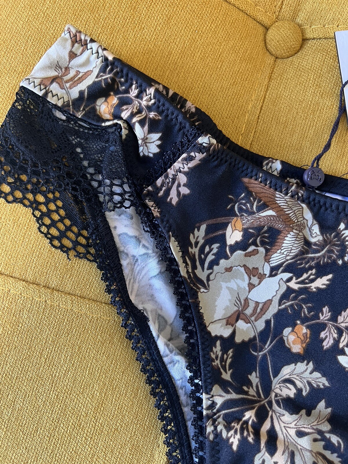 NWT Spell & the Gypsy Collective Designs Rosa Lace Bloomers Size XL