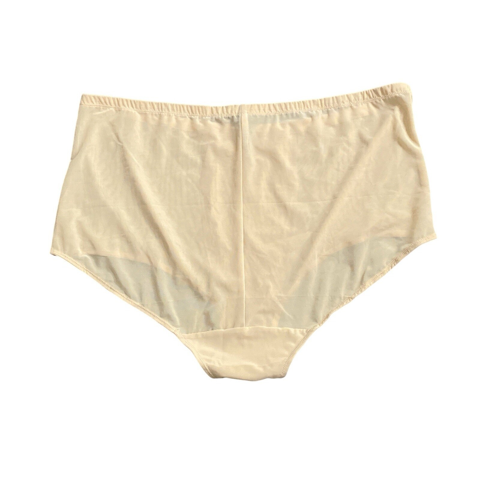 Secret Solutions 4X Beige High Waist Tummy Control Shaper Briefs Panties