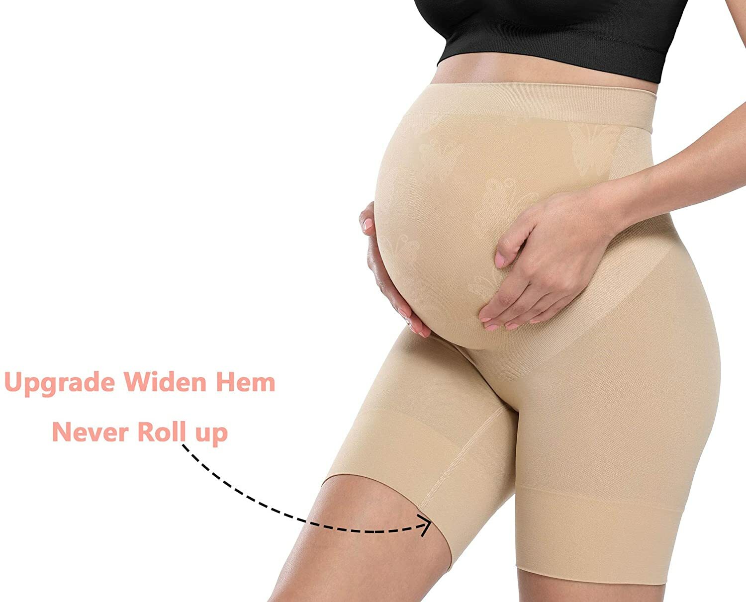 Women’s Seamless Maternity Shapewear Pregnancy Underwear Belly Support Panties