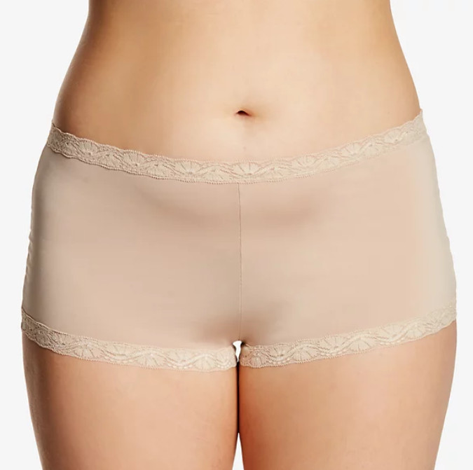 Maidenform 2 Pair Underwear M Boyshort and Lace Tanga Pink Purple 40159 40760