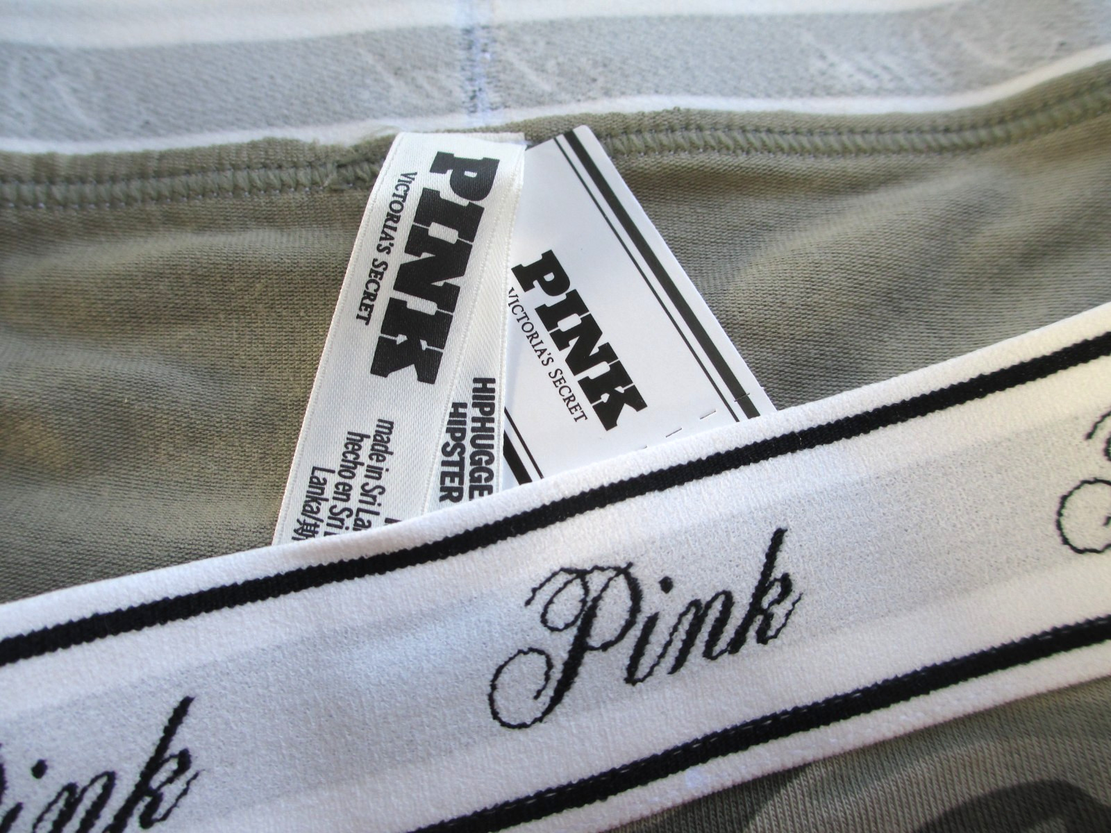 VICTORIA’S SECRET PINK Cotton Hiphugger Panty S M L XL Camouflage NWT Camo VS