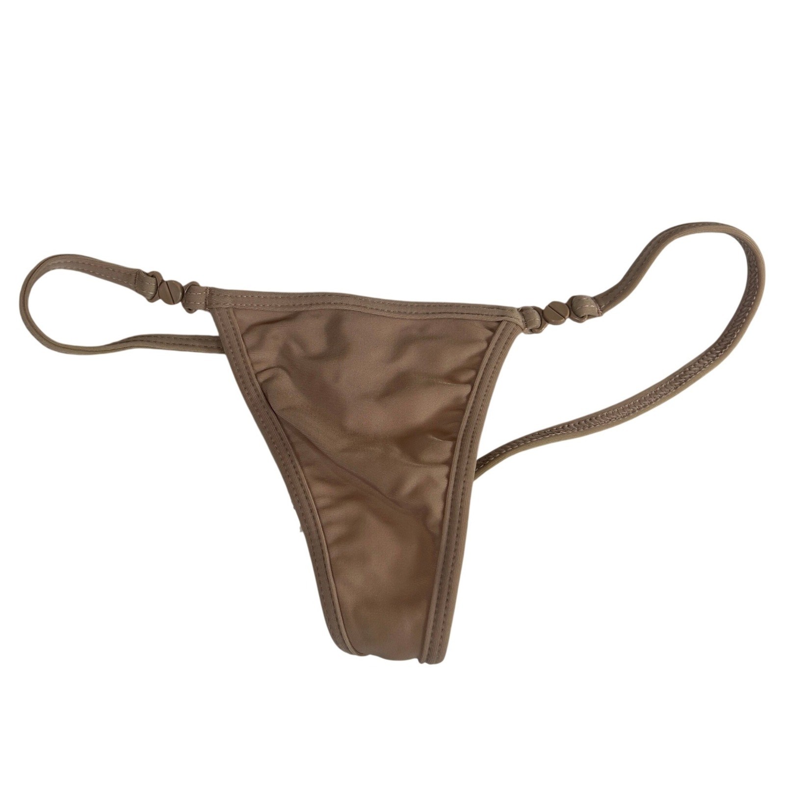 Latin Angel VTG Nude G-String Thong Professional Dancewear Made Brazil Small NEW