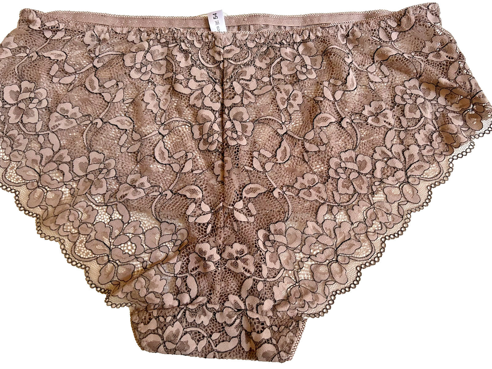 Women’s L /XL Delicate and Breathable Lace Brief Panties Classic Briefs Lace