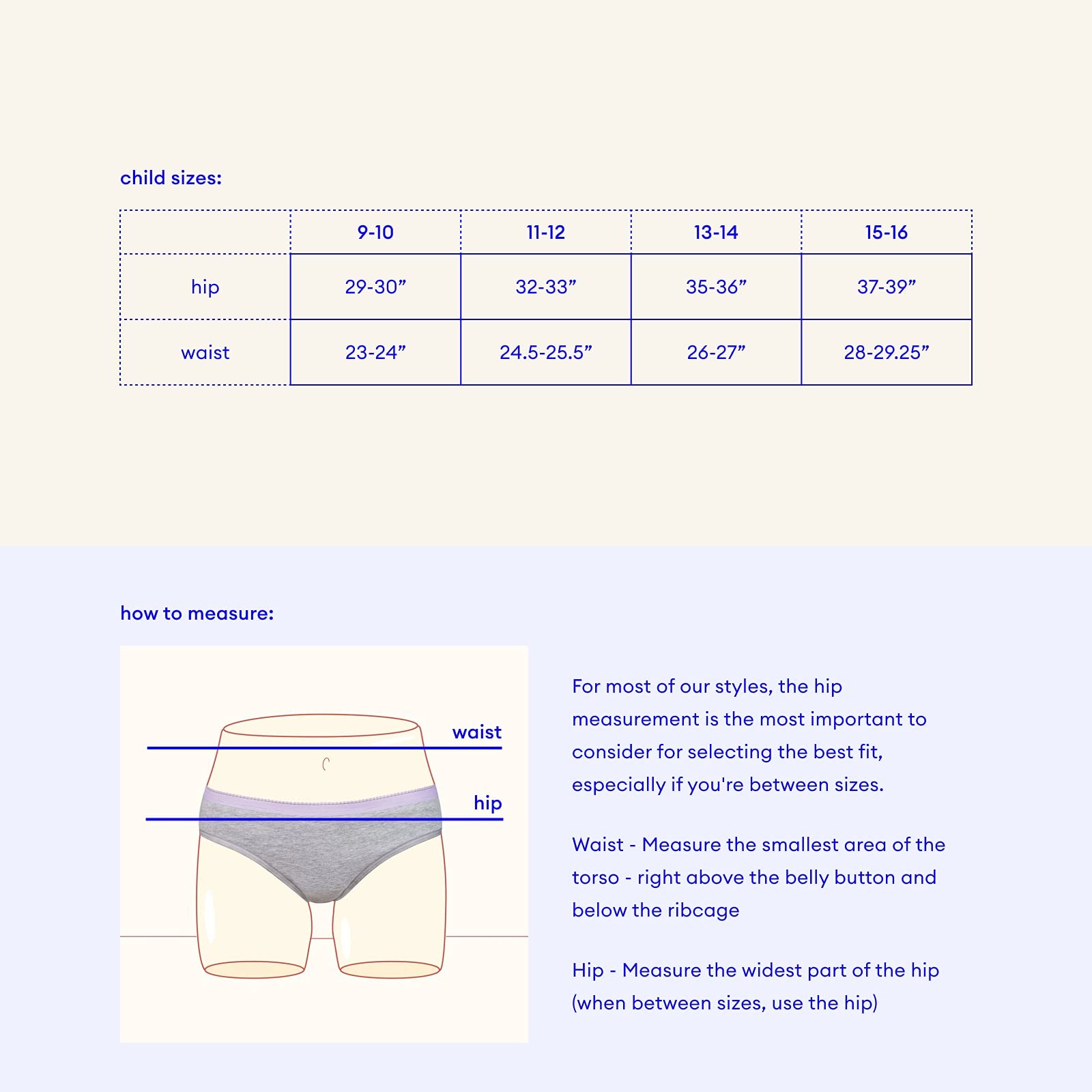 Thinx BTWN) Teen Period Underwear – Brief Panties Grey 11/12 – Super Absorbency