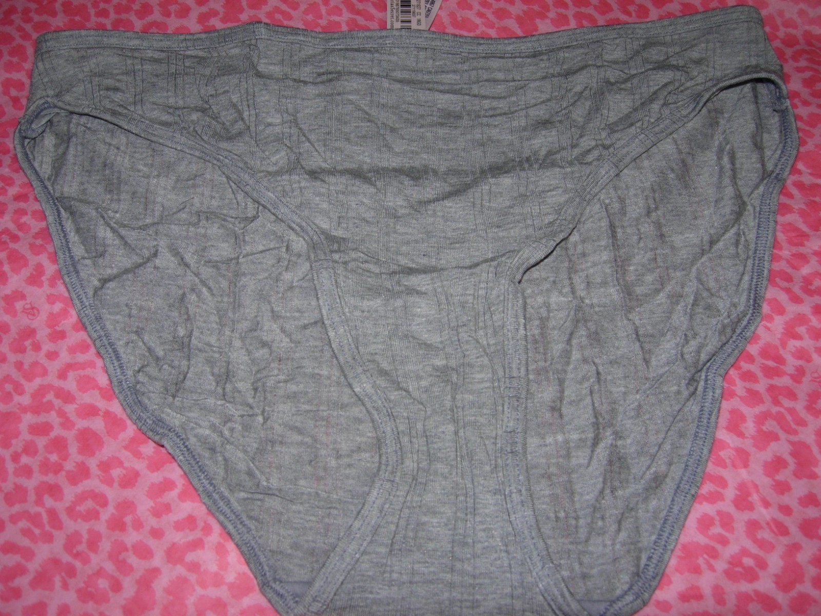 Victoria’s Secret Sexy Bikini Solid Light Gray Soft Stretch NWT