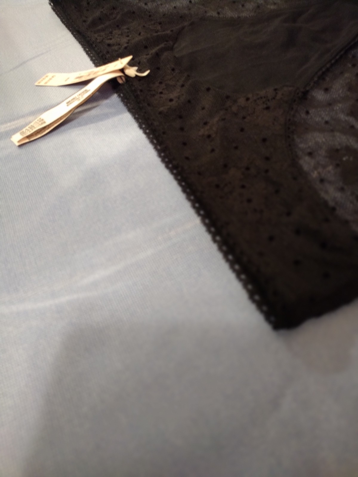 Victoria’s Secret Bikini Jersey Black Stretch Panty Size M / M 170/72A BNWT