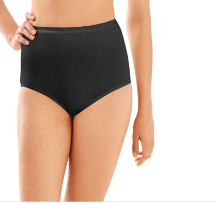 Bali Full-Cut-Fit Stretch Cotton Brief NWT