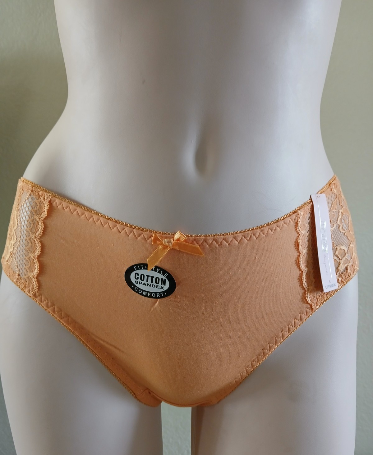 3 NWT WOMEN’S HIPSTER COTTON STRETCH BIKINI LOW CUT PANTY BLUE,ORANGE,GREEN MED