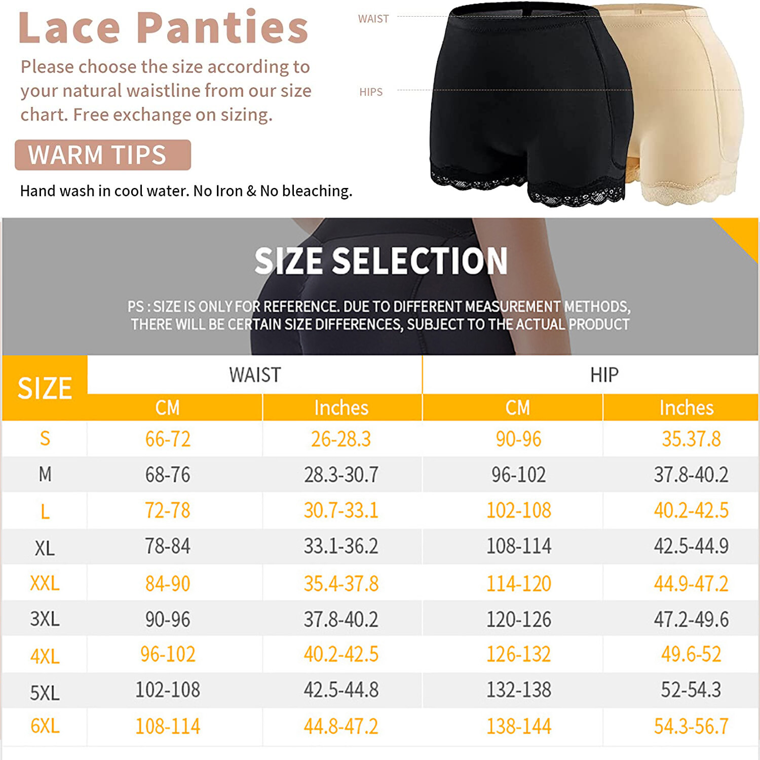 Women’s Hip Lifter Butt Enhancer Booty Padded Underwear Panty Shapewear Fake Ass