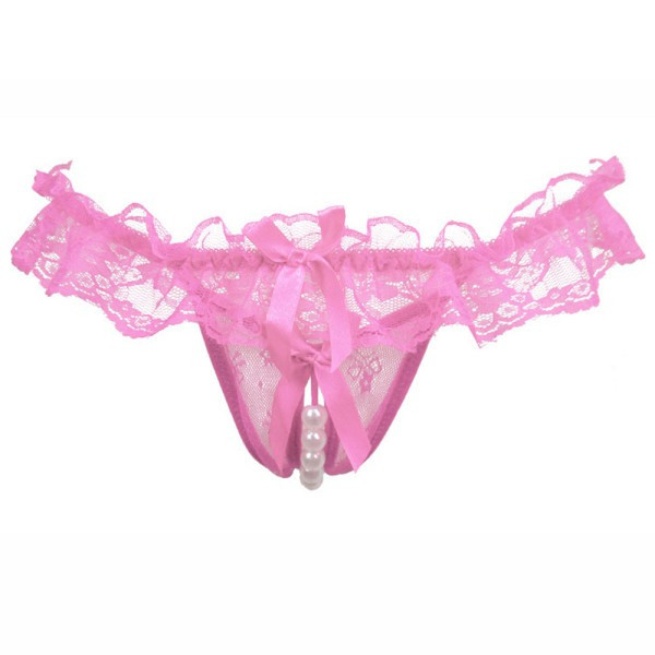 Sexy-Women-Thong-G-Strings-Pearl-Panties-Women-Lace-Briefs-Underwear