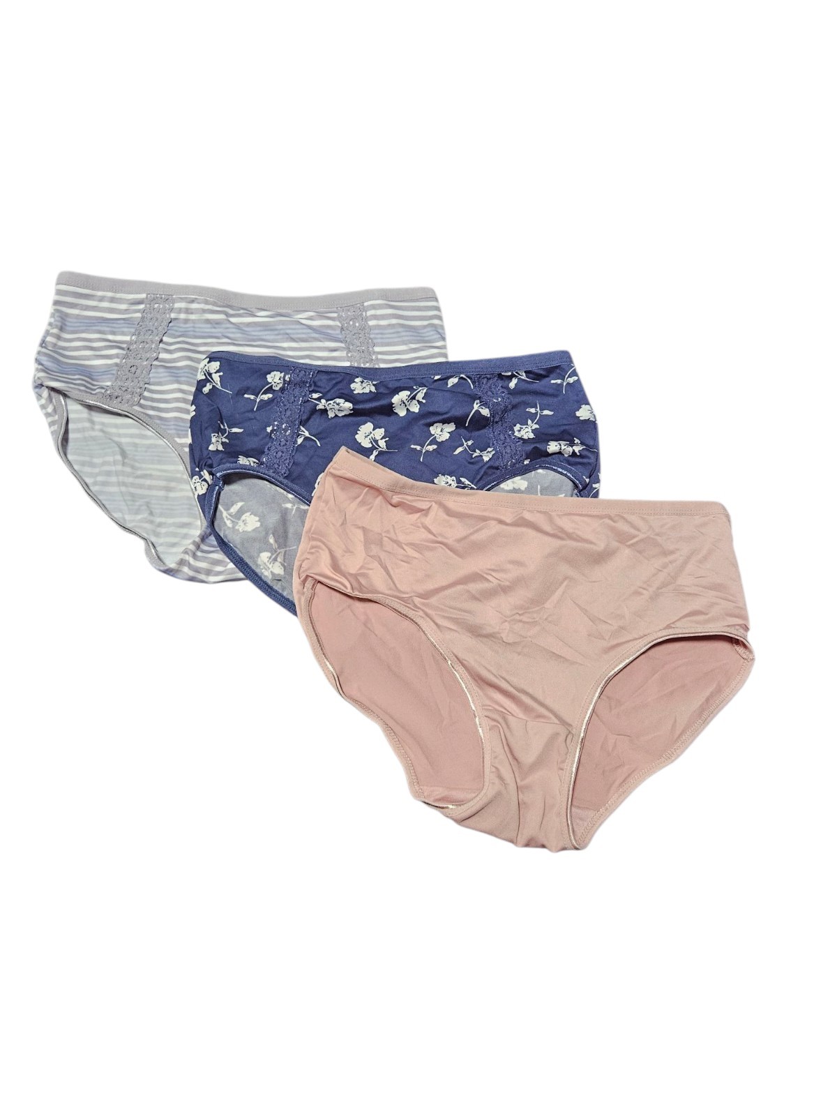 Women’s Underwear Kathy Ireland Favorite Briefs 3 Pair XL