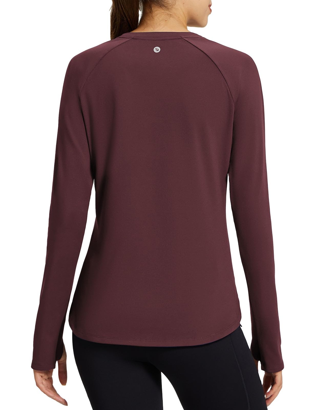 Women’s Thermal Shirts Fleece Lined Tops Long Sleeve Cold Weather Running Gea…