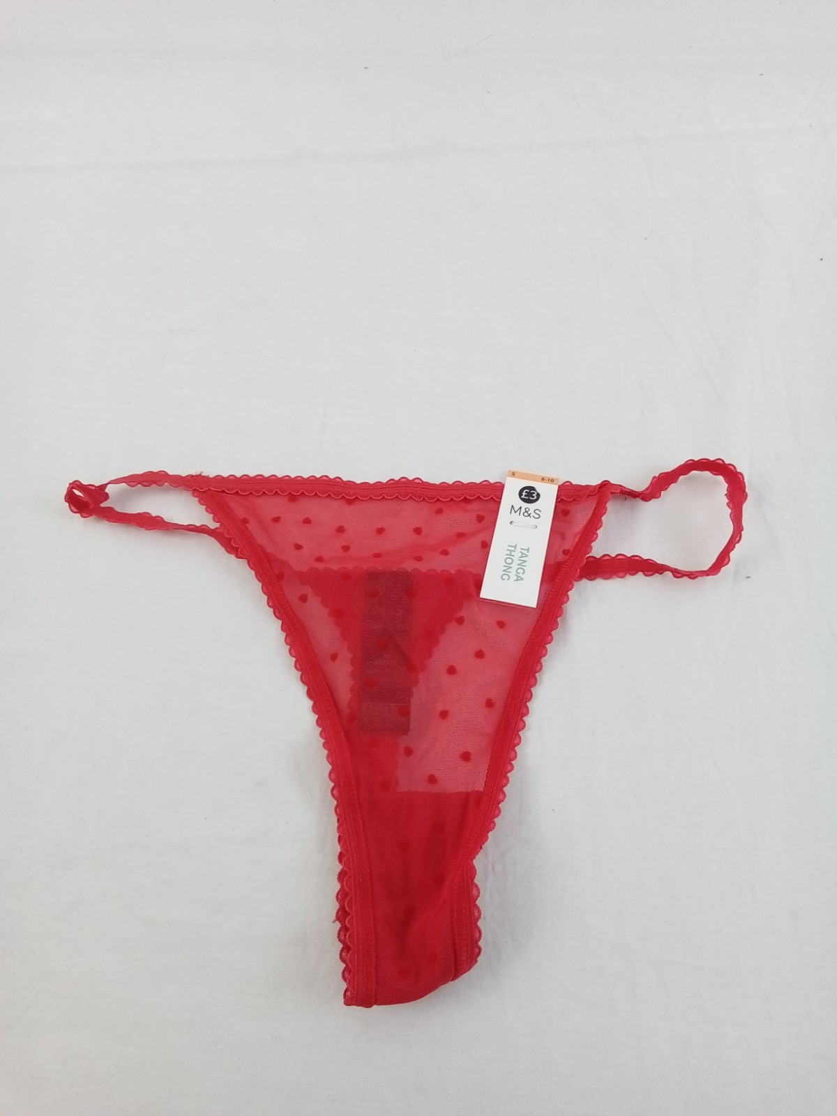 M&S 15pcs Bundle Underwear Size S 8-10 Red Leopard Thong Beige Brazilian New