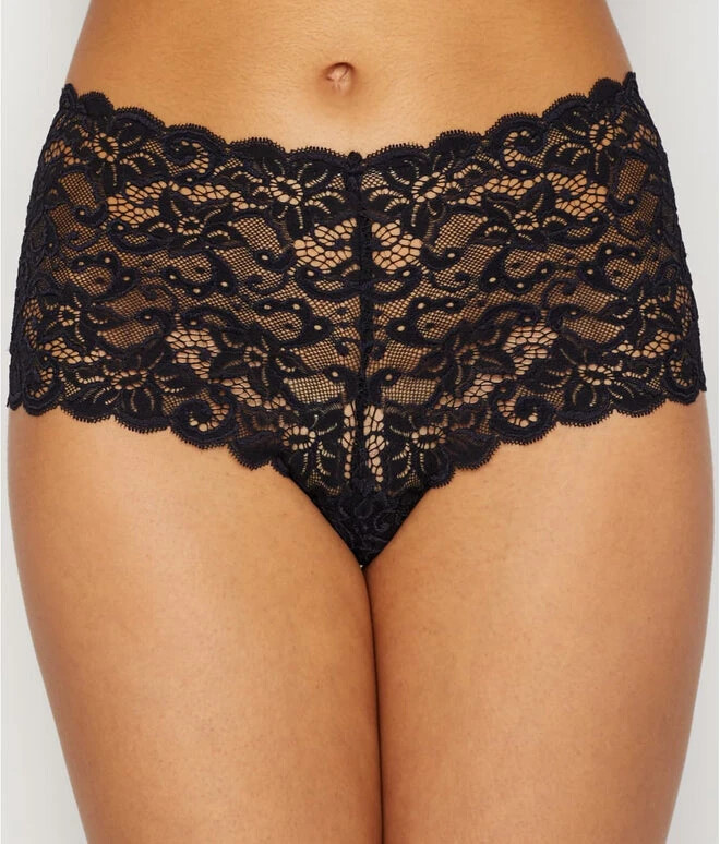 BRAND NEW Hanro LUXURY MOMENTS BOYLEG PANTY SIZE XS COLOR Black