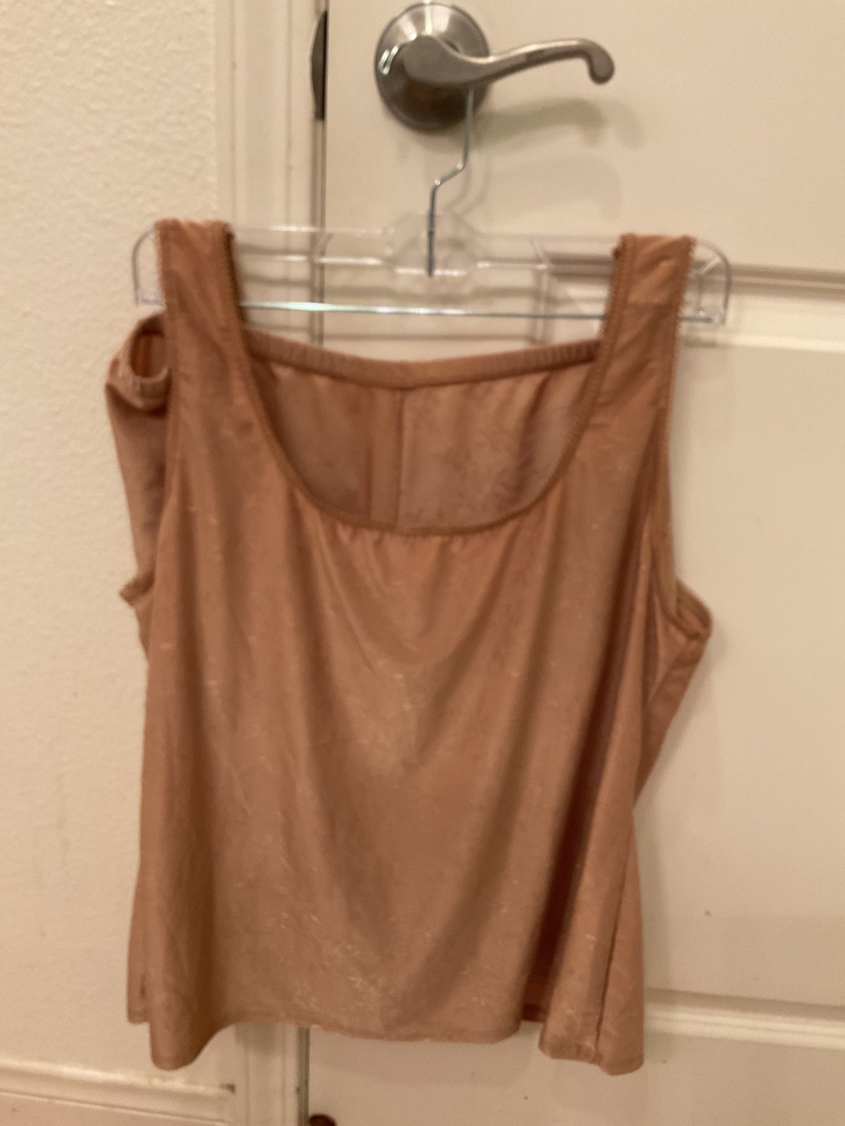 Delta Burke Lingerie Tan Cami & Shorts Sz 3X