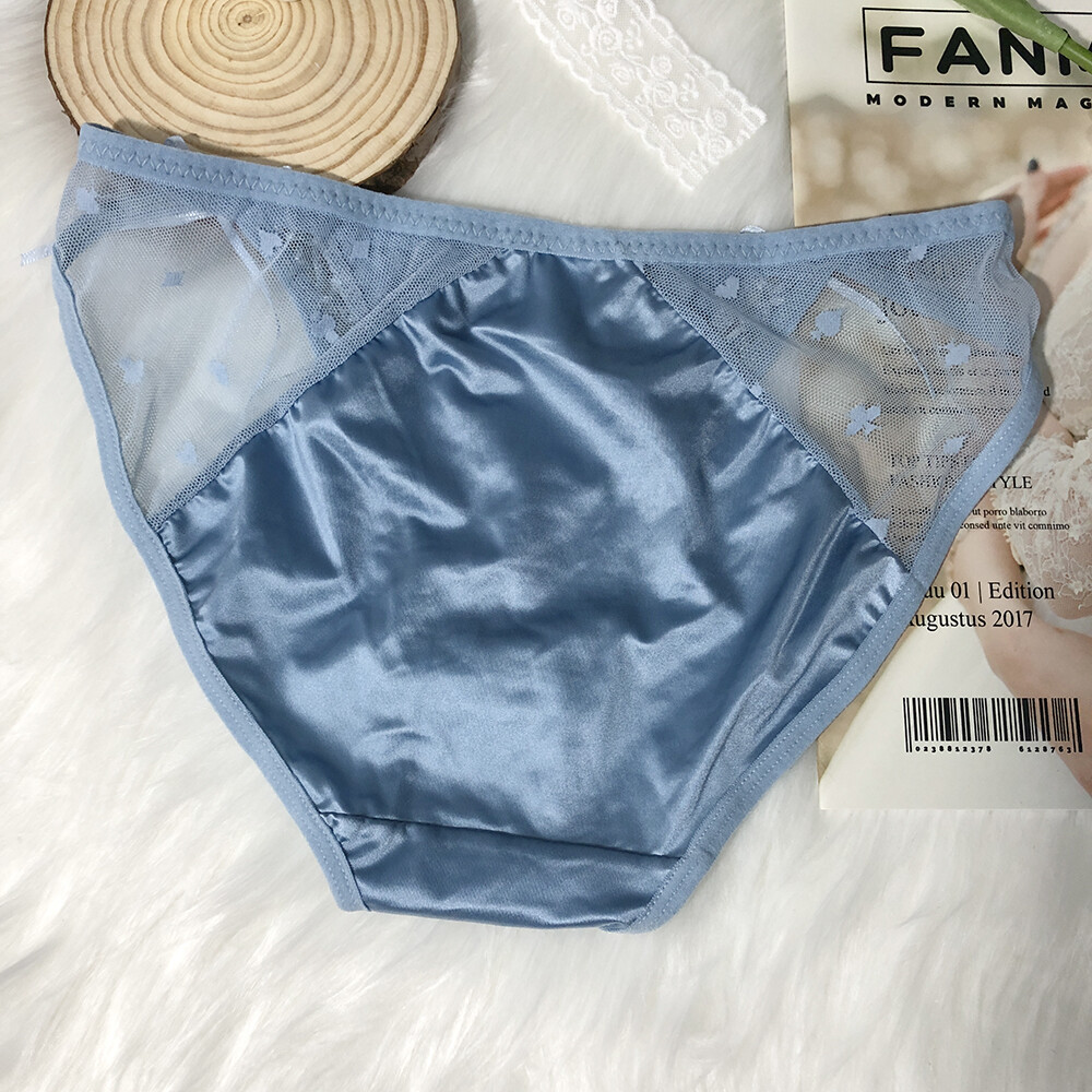Pack Of 5 Womens Sexy French Satin Panties Briefs Underwear Lot String Bikinis