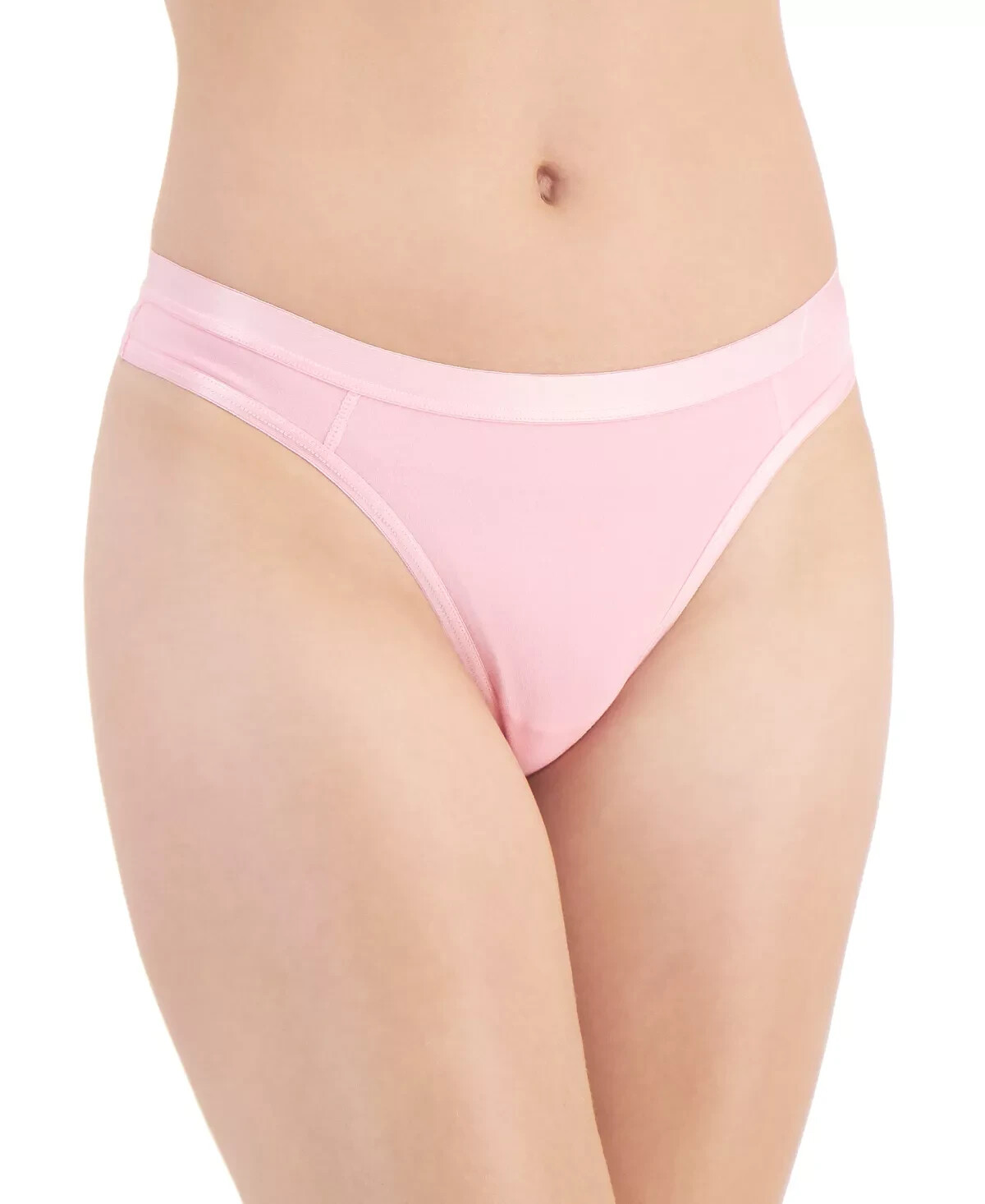 Jenni Women’s Thong Panty Underwear, Pink Fun, XXL