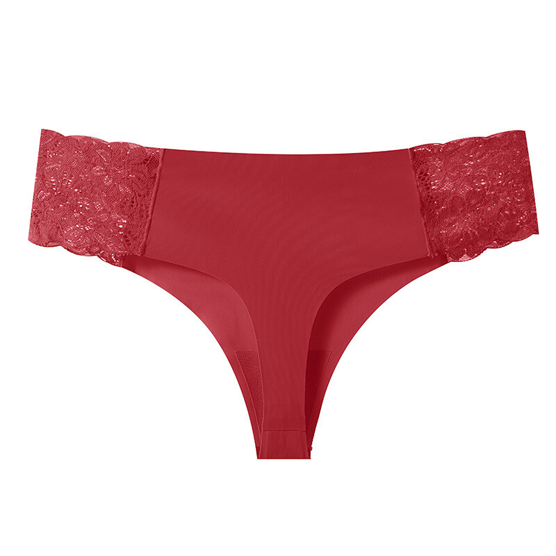 5 Pack Lot Sexy Womens Lace Panties Briefs Thongs Low Waist Lingeries Underwear