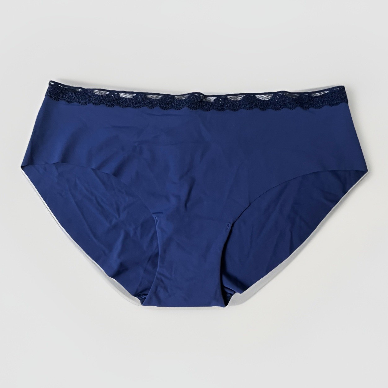 Victoria’s Secret Hiphugger Culotte Panty Blue Size Large NEW