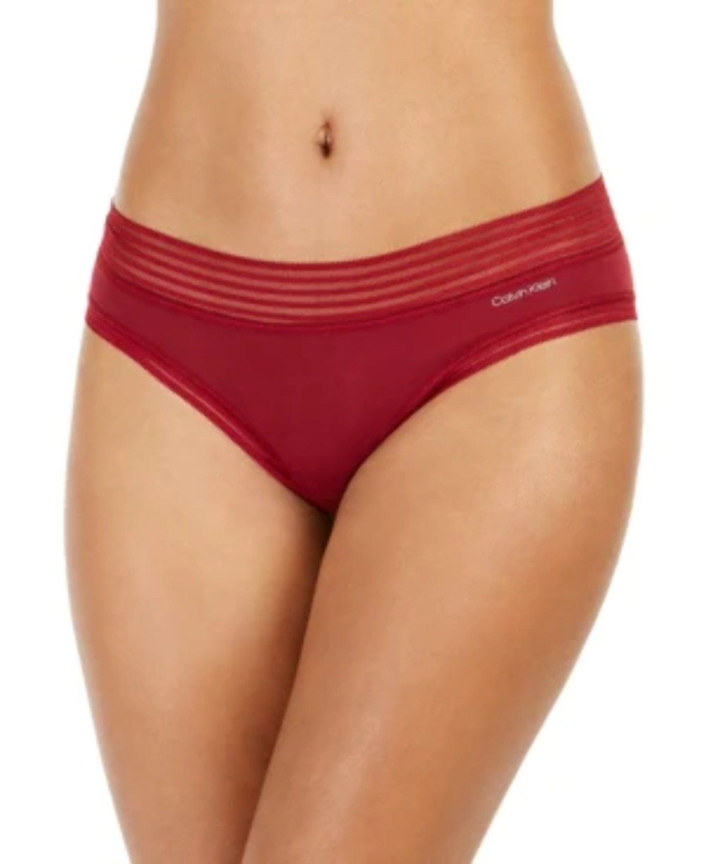 Calvin Klein Hipster Dark Red L