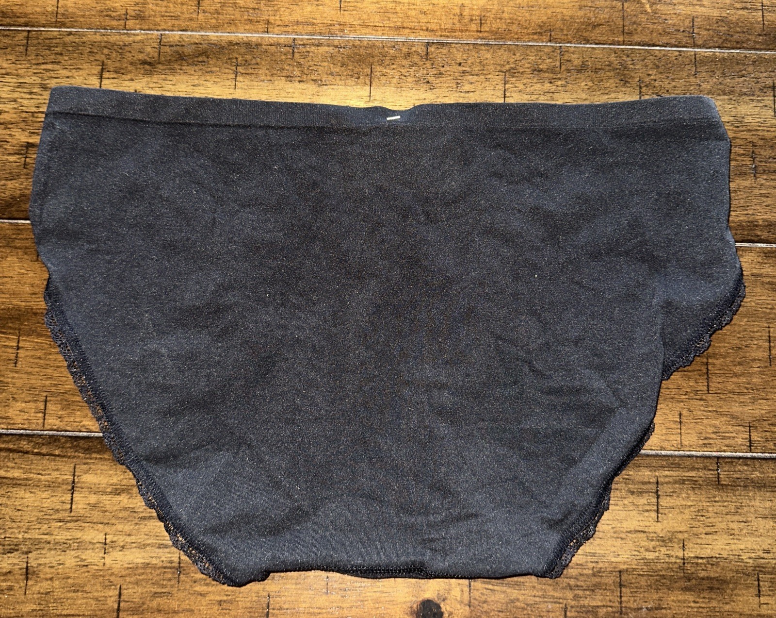 Victoria’s Secret Stretch Bikini Panty Large L NWT Black
