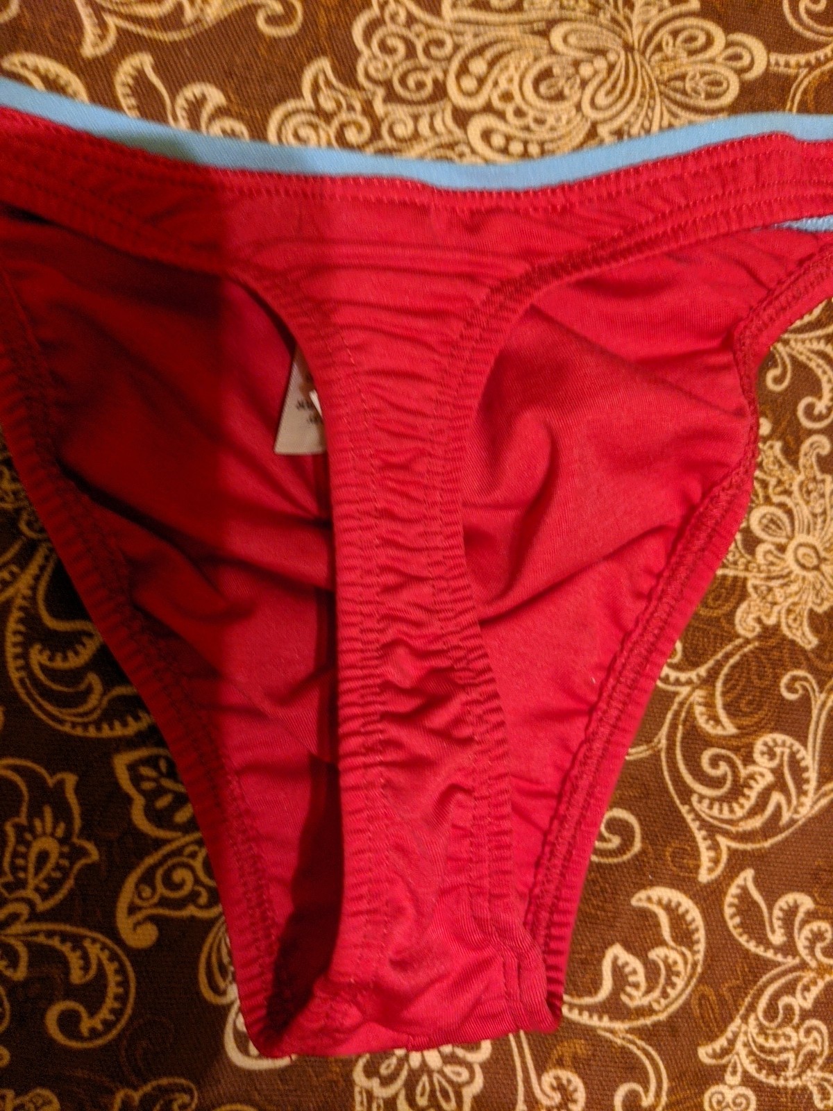 Vintage Dietz Satin Men’s Thong Underwear Size Large