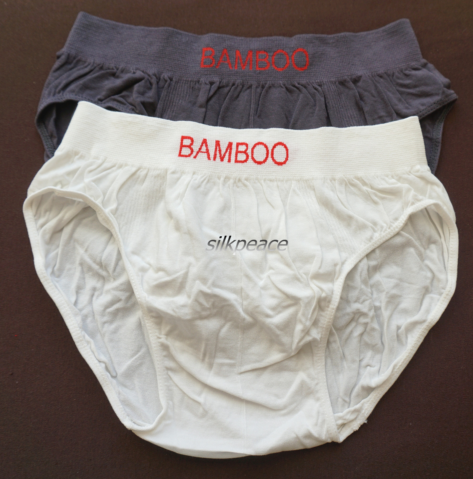 2 Women SEAMLESS Briefs BAMBOO Fiber Panties Underwear 6 7 M L Waist 32 34 36″