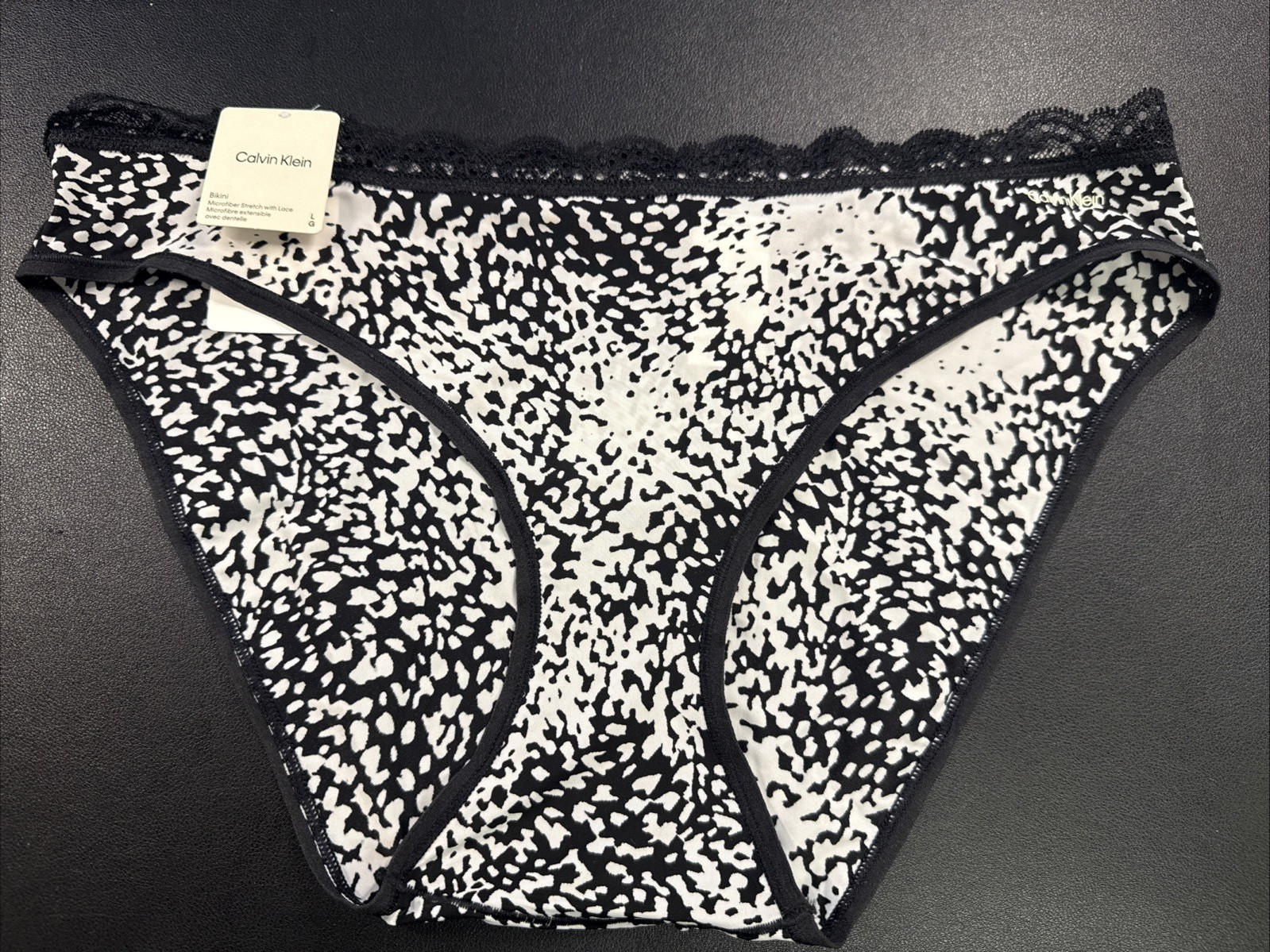 Bikini Calvin Klein WOMEN’s(Various) MICROFIBER STRETCH W/LACE QD5271-002