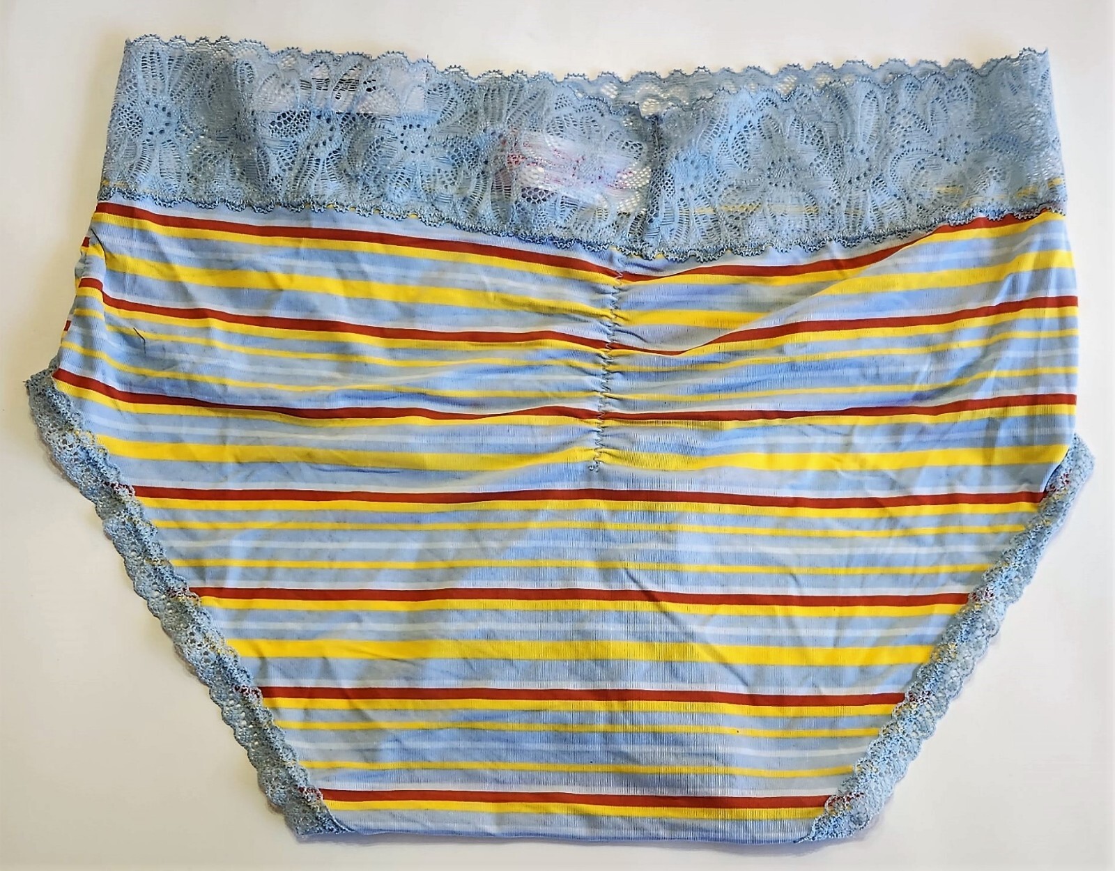 NoBo Hipster Multicolor Baby Blue with Stripes New – Size M (7-9)