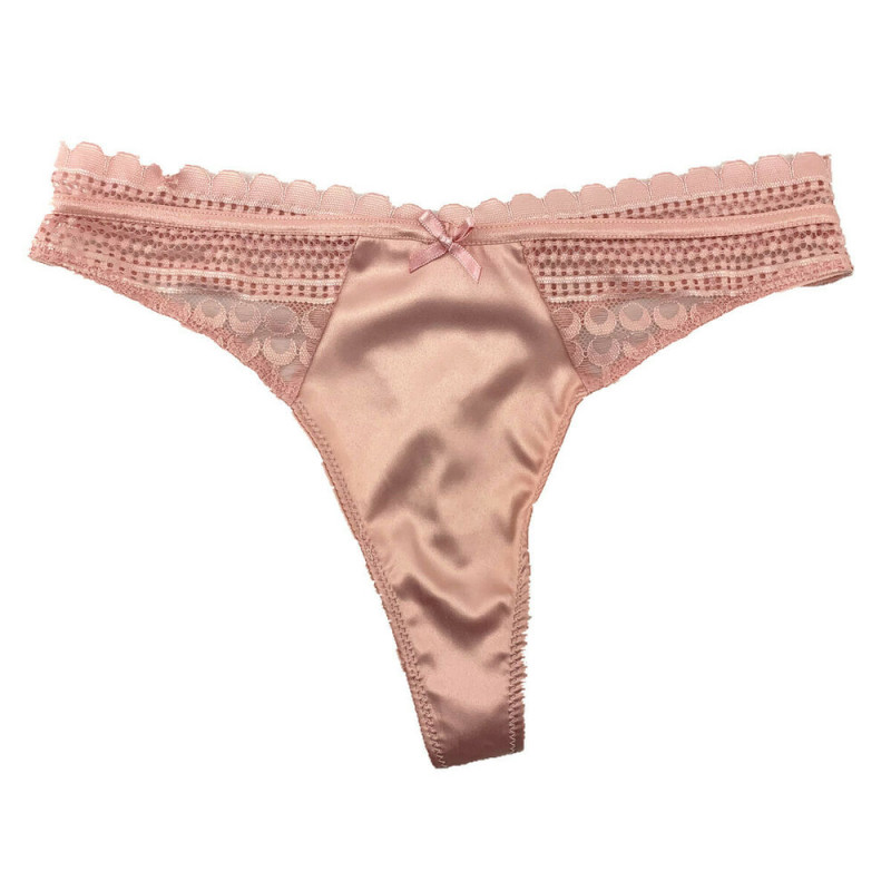 1/5 Pack Lot Women’s Sexy Satin G-string Thongs Panties Fashion Underwear,S-XL