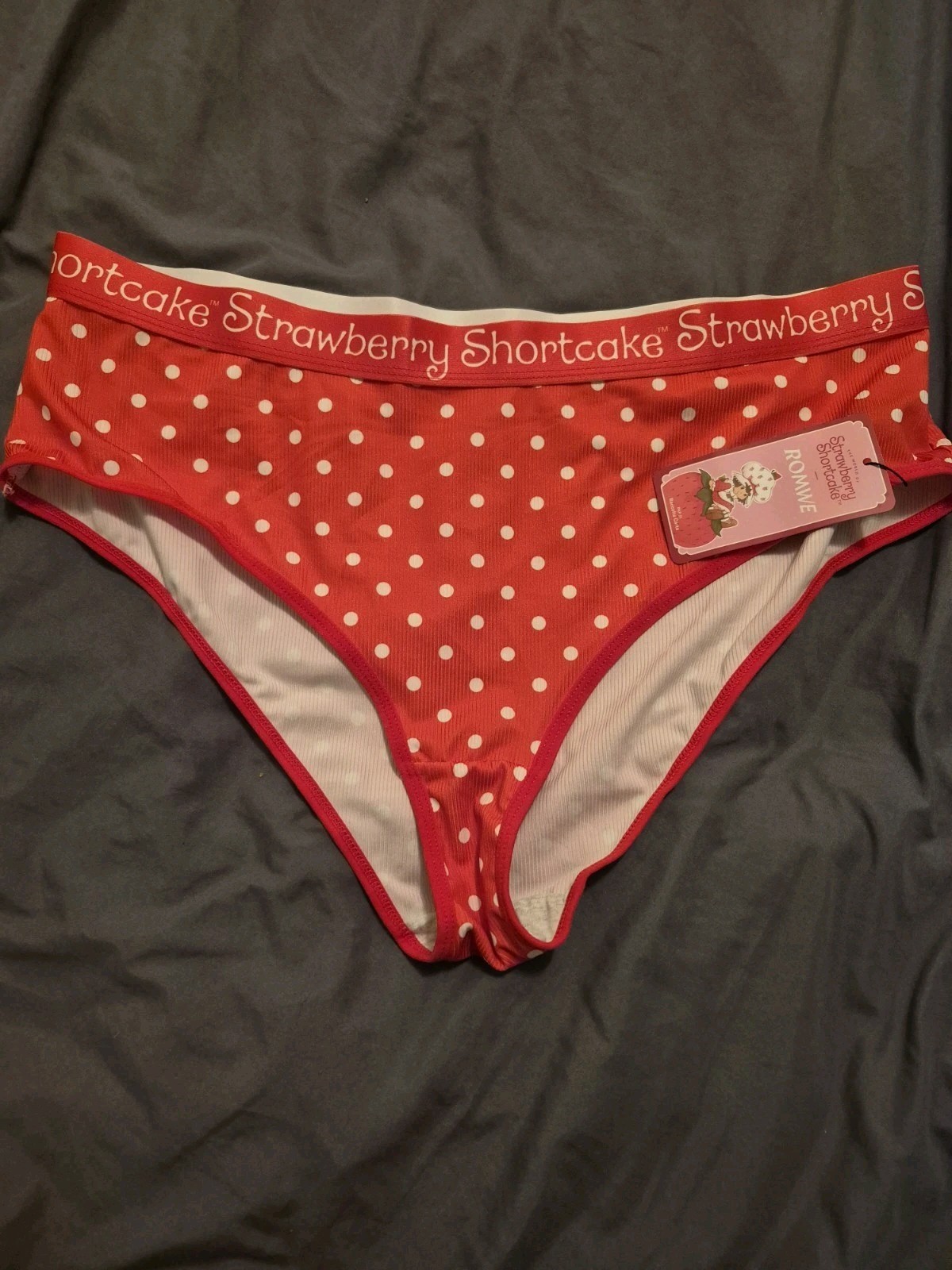 Plus 3X Authentic Strawberry Shortcake Panties Briefs Underwear NWT