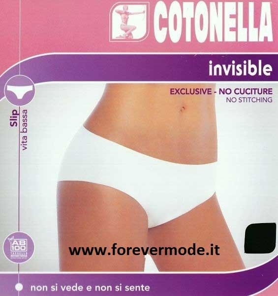 Cotonella Women’s Low Waist Microfiber Slip, Invisible Laser Cut Art 8158