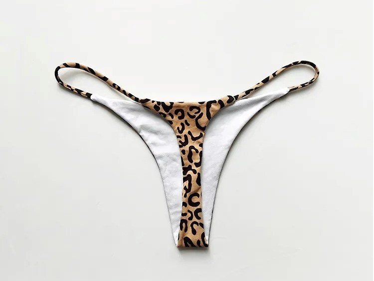 Women Sexy Cotton G-String Underwear Panty Low Waist Thong Seamless Lingerie