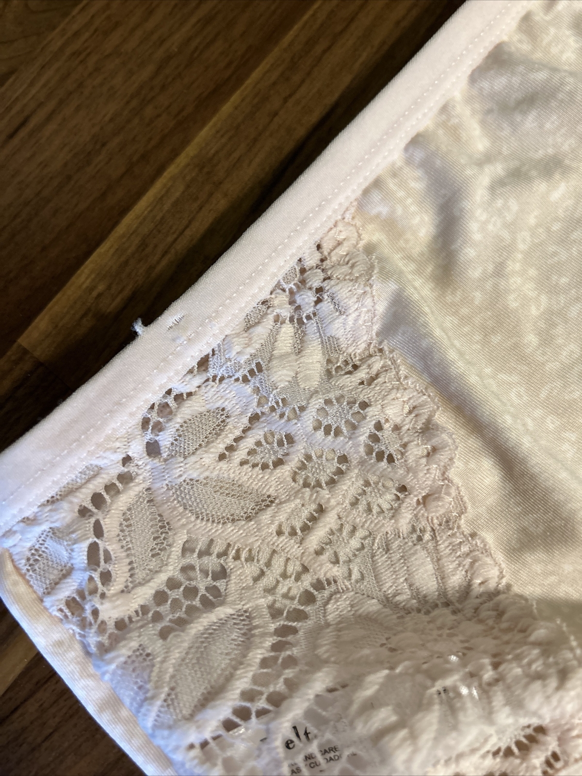 Delta Burke Intimates Panties Women’s Hi Rise Lace Spandex Brief