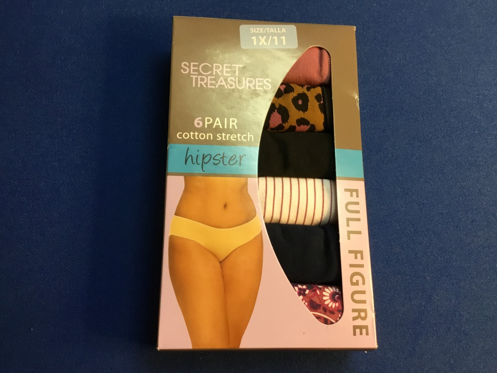 Women’s underwear: Secret Treasures, available in bikini, brief, or hipster 6 pk