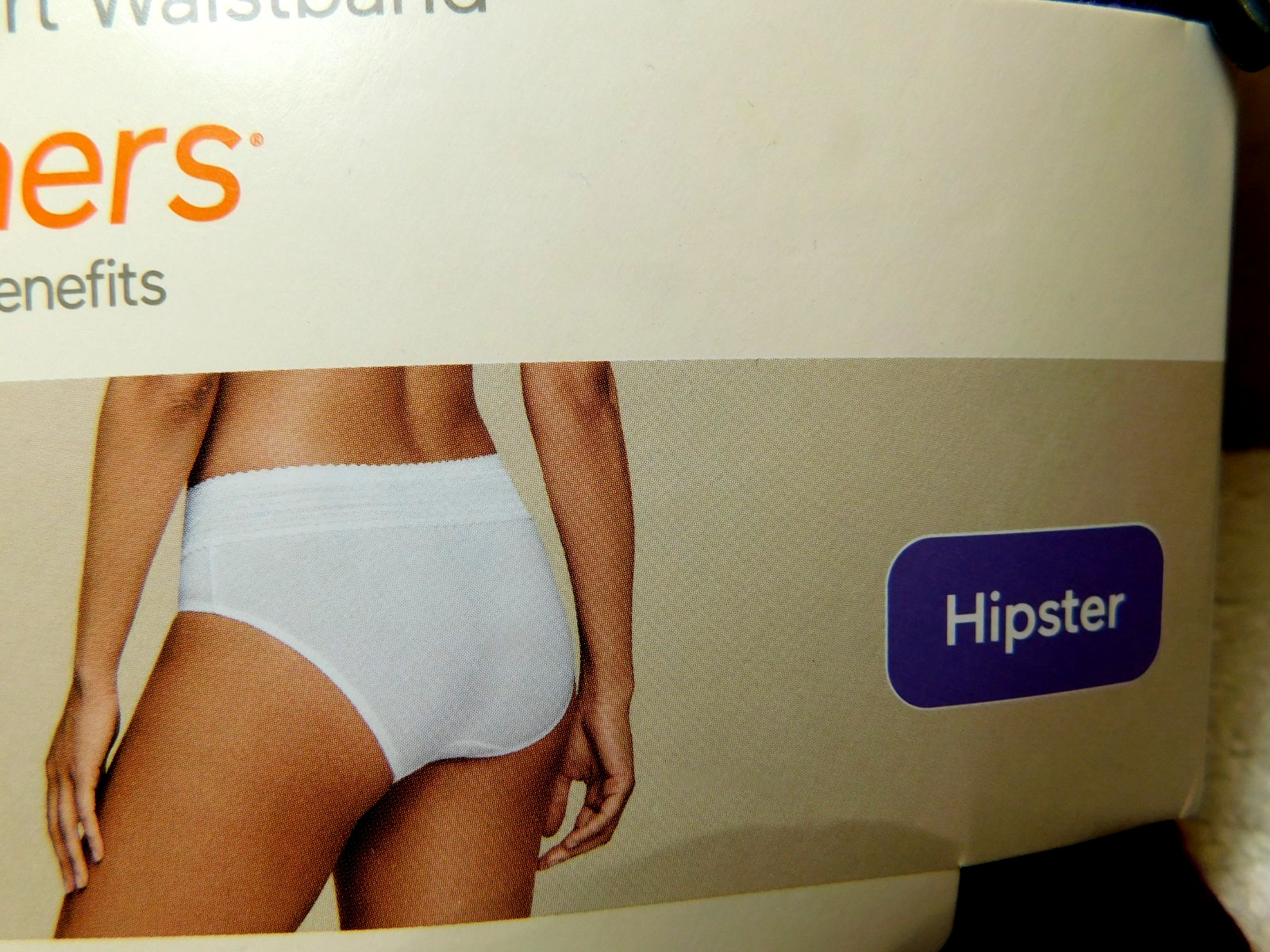 Warners~Blissful Benefits Cotton With Lace Hipster Purple Black & White 3Pk (DG)