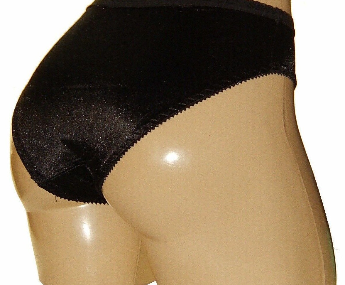 6 12 PRETTY SATIN BIKINIS Style PANTIES Womens Underwear ELLA #3123N S M L XL