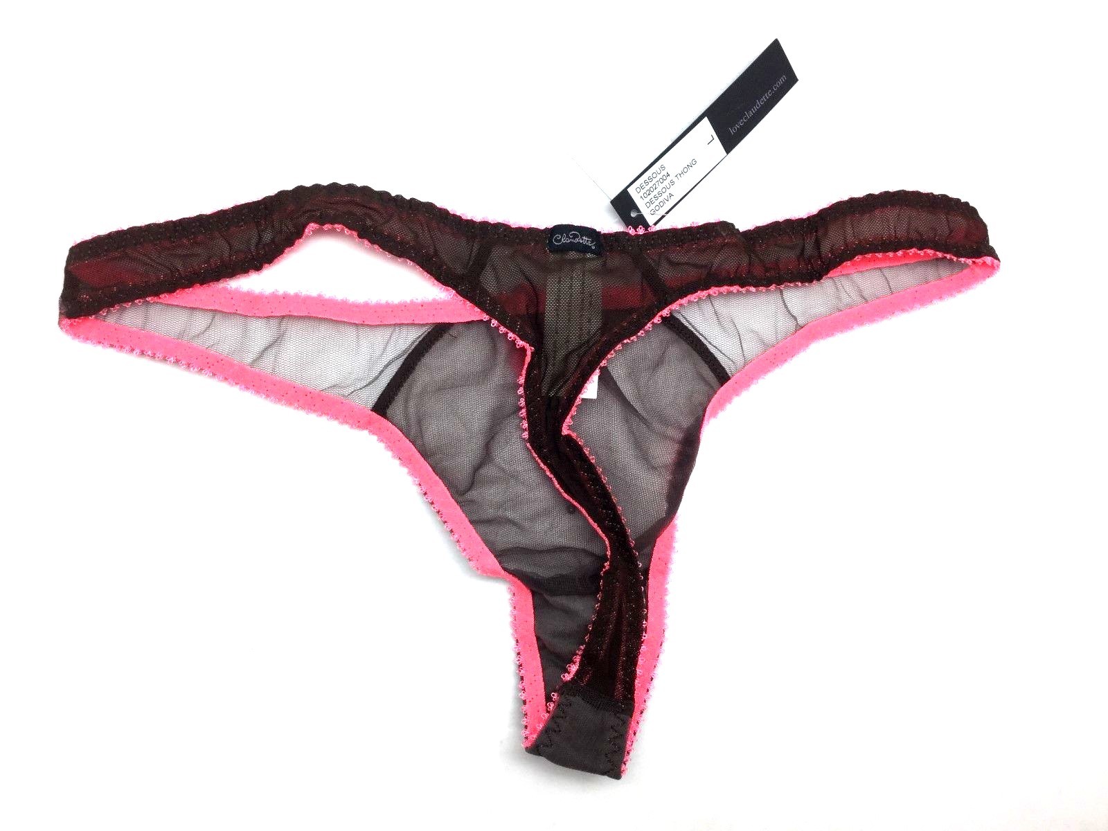 Claudette Dessous Thong Godiva Bikini Panty Womens Brief Sexy Lingerie Underwear