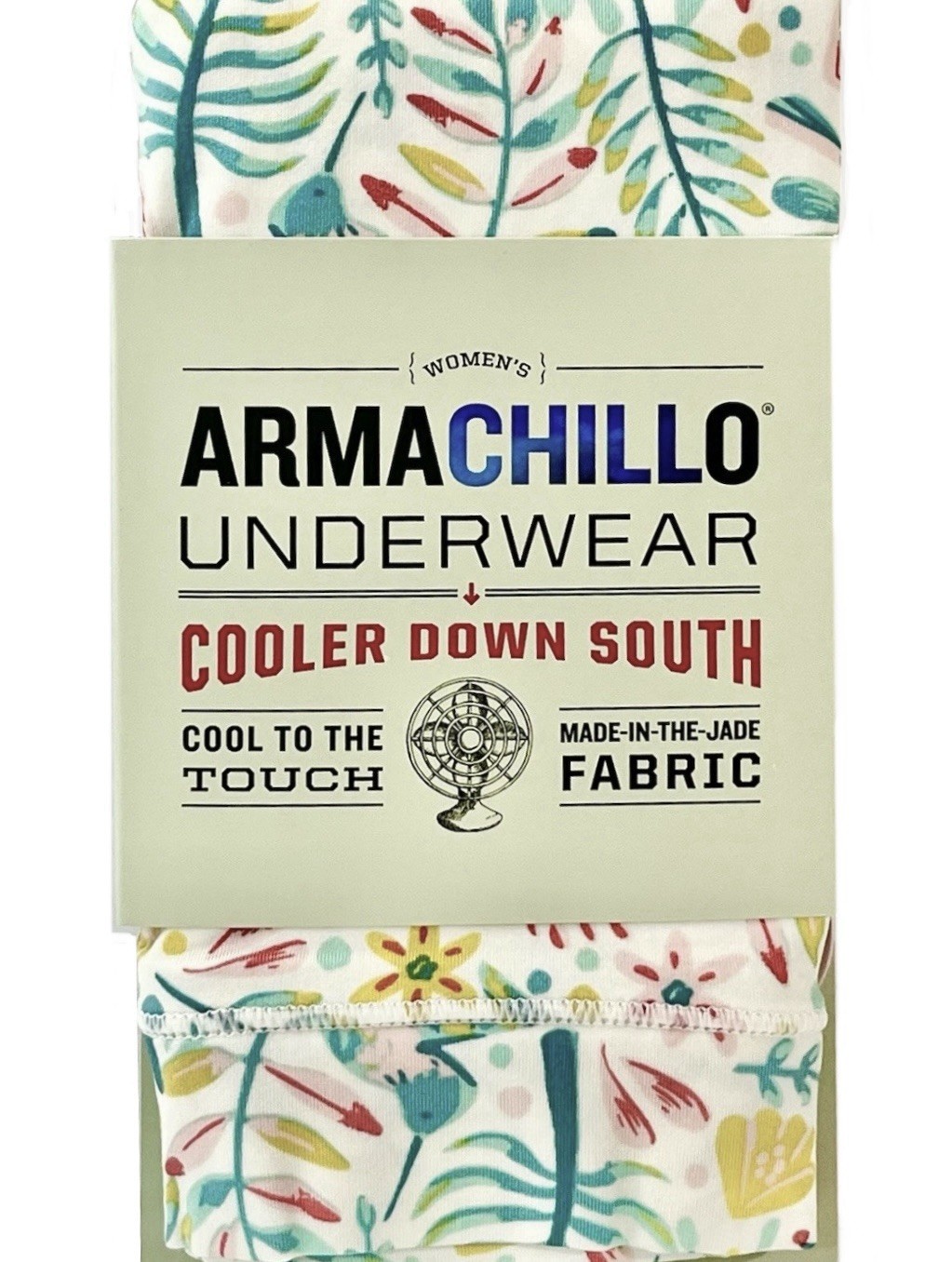 Duluth Women’s Armachillo Underwear Hi-Cut Brief/Hummingbird Print, 1X (16W-18W)