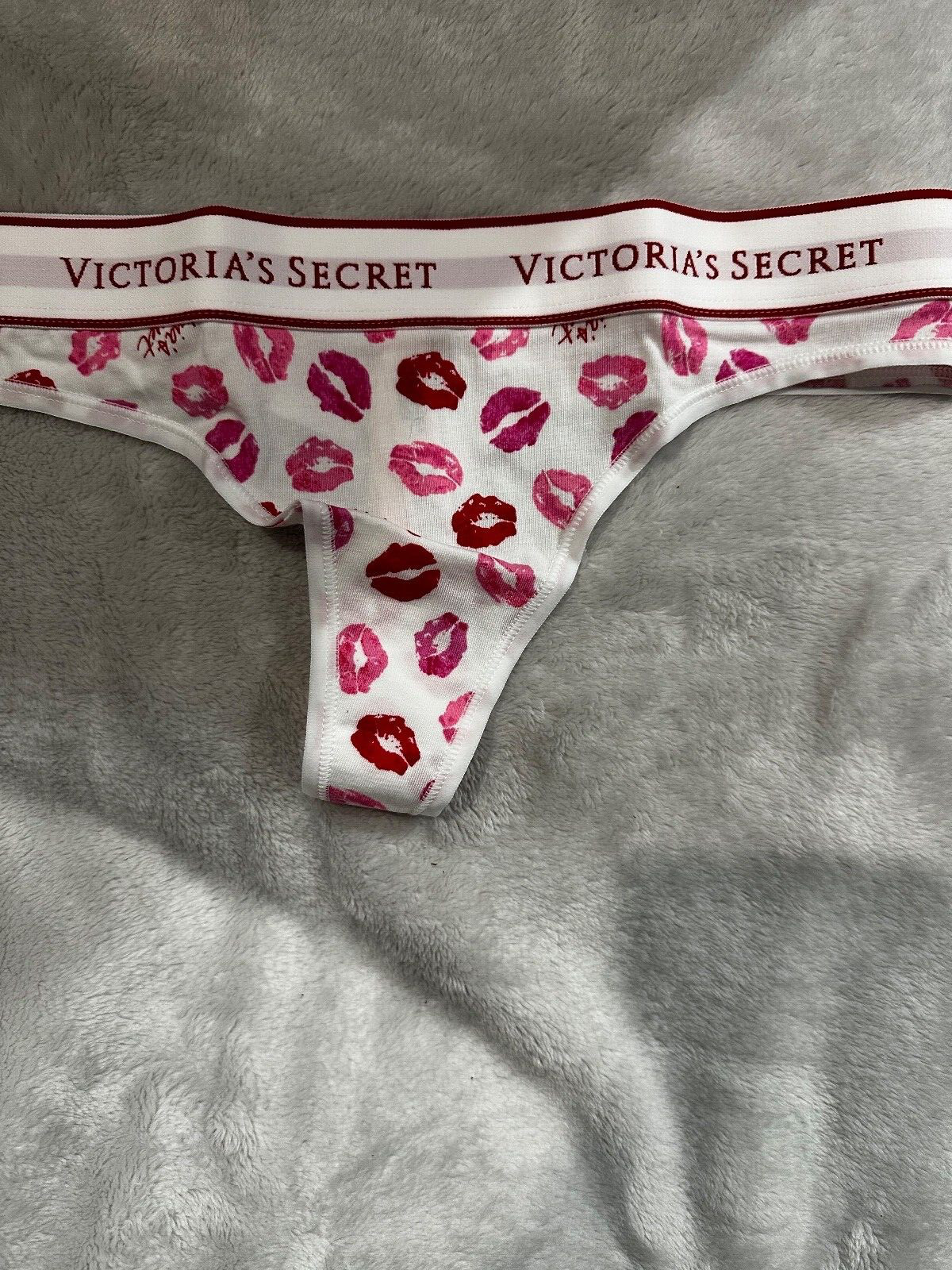 VICTORIA’S SECRET LOGO THONG XS-S-M-L